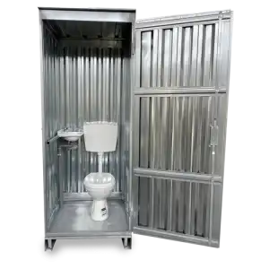 Bagni prefabbricati in lamiera zincata