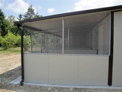 Box per cani prefabbricati, canili e gattili - V028