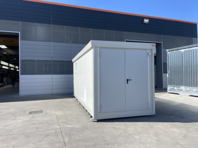 Container REI 120 con vasca per sostanze infiammabili